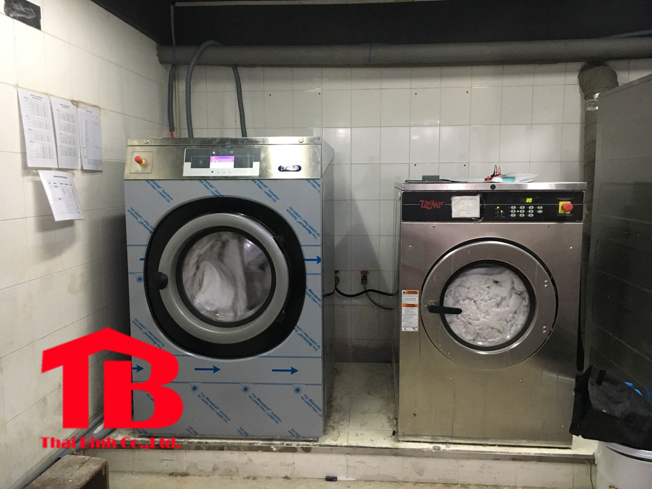 ưu điểm của máy giặt công nghiệp